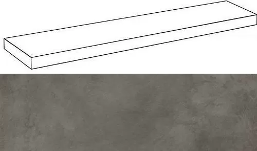 Ступени МИЛЛЕНИУМ БЛЭК СТУП.УГЛ.ЛЕВ 620070001310 33x160