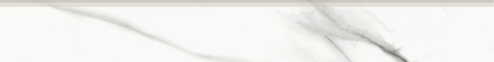 Плинтус Керранова butik white белый 7.6x60