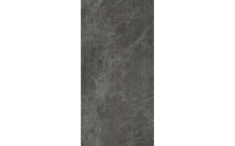 Керамогранит vitra rigato Декор Антрацит 60x120 матовый рельефный 60x120