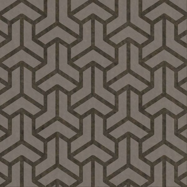 Керамогранит linen dark brown t03 7x7