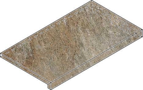 Ступени ДАРК Х2 СТУП.33x60 УГЛ.ПР 33x60