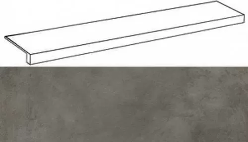 Ступени МИЛЛЕНИУМ БЛЭК СТУП.ФРОНТ 620070001285 33x80