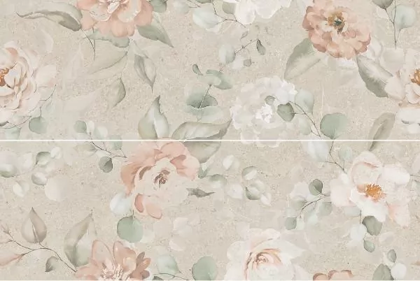 Керамическая плитка Панно kerama marazzi az\b051\2x\14059r Риккарди 2 бежевый матовый обрезной 80x120