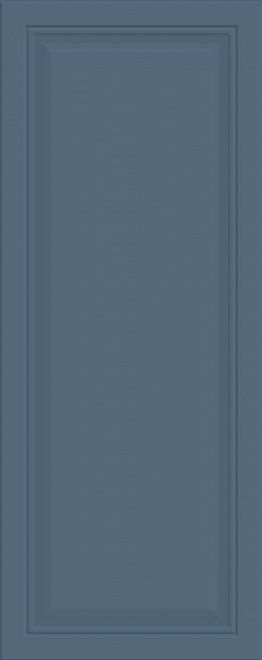 Керамическая плитка лувр синий панель 20x50