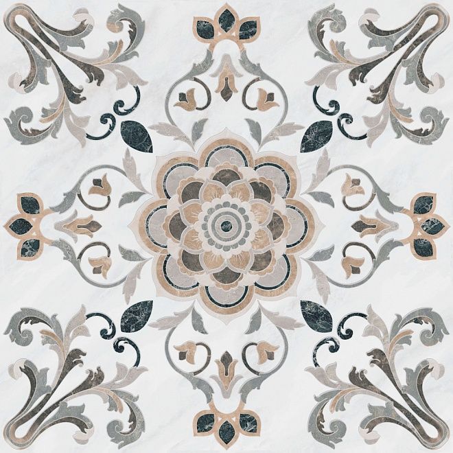 Керамогранит Парнас декорированный лаппатированный sg843102r 80x80