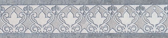 Керамогранит Бордюр Монтаньоне серый лаппатированный hgd\b38\sg1550l 9,5x40,2