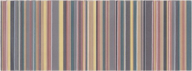 Керамическая плитка Декор Ньюпорт Полоски 15x40