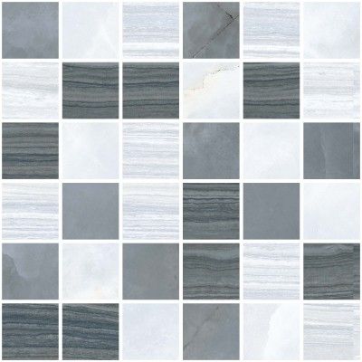 Мозаика serpe-nuvola Мозаичный Микс Холодная Гамма 30x30