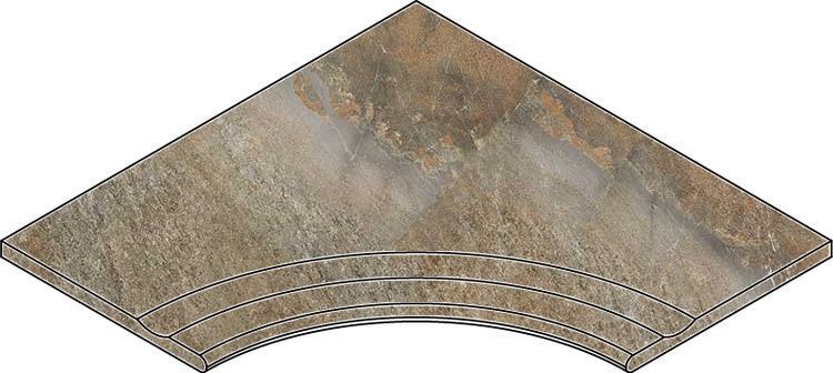 Керамогранит ДАРК БОРtИК 60x60 С ВЫЕМКОЙ УГЛ.ЗАКР.30 60x60