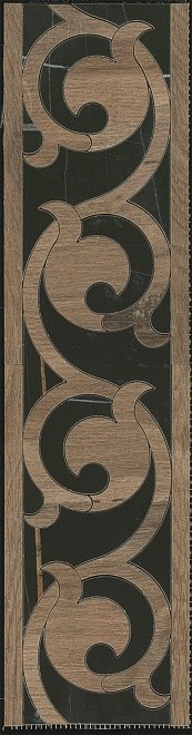 Керамогранит Бордюр Греппи наборный 15.5x60