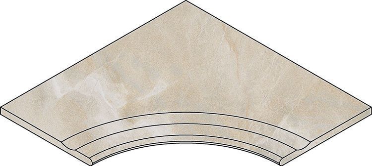 Керамогранит УАЙТ БОРtИК 60x60 С ВЫЕМКОЙ УГЛ.ЗАКР.30 60x60