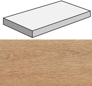 Ступени Оак Резерв Тамаринд Угловая Правая 33x120