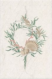 Керамическая плитка Декор Жемчужная нить 20x30