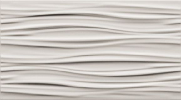 Керамическая плитка 3д вайт курви 30,5x56