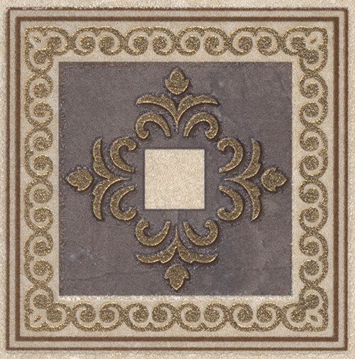 Керамогранит Вставка Орсэ лаппатированный 8x8