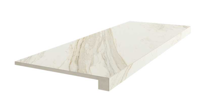 Ступени trevi white scalino frontale 33x90