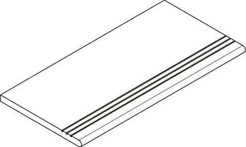 Ступени Италон Космос Грэй закругленная Грип 620040000262 серый 30x120