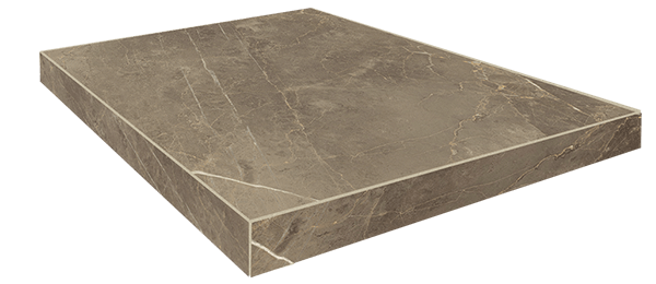 Ступени Портофино Серый Ступ.90 Угл.пр 33x90