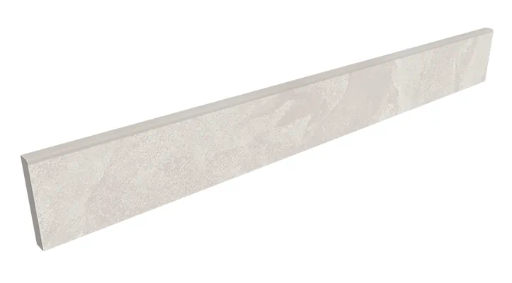 Плинтус estima te00 terra white белый 7x60