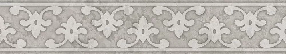 Керамическая плитка Бордюр kerama marazzi os\a295\8349 Ферони серый светлый матовый 5.7x30