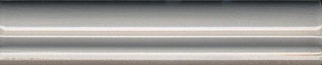 Керамическая плитка Бордюр Багет Салинас серый 3x15