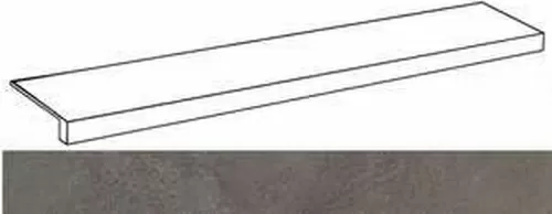 Ступени МИЛЛЕНИУМ БЛЭК СТУП.ФРОНТ 620070001300 33x160