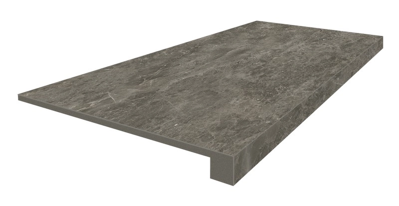 Ступени coliseumgres Да Винчи Браун фронтальная 620070002302 коричневый 33x60