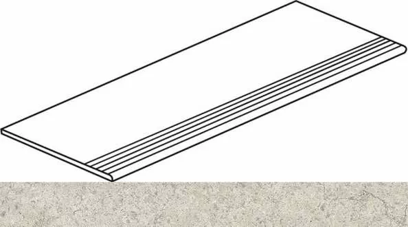 Керамогранит Ступень Италон discover white gradino 30x60 натуральный 30x60