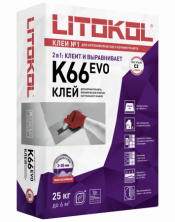 Цементный клей LITOFLOOR K66
