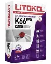Цементный клей LITOFLOOR K66