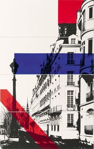 Керамическая плитка trocadero панно (компл х4) 74,8x119,8