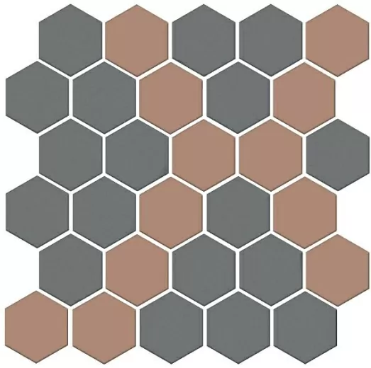 Керамическая плитка Декор kerama marazzi ad\a673\mm Агуста 6 мозаичный микс матовый 30.1x30.1