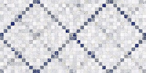 Керамическая плитка arte серый узор 20x40