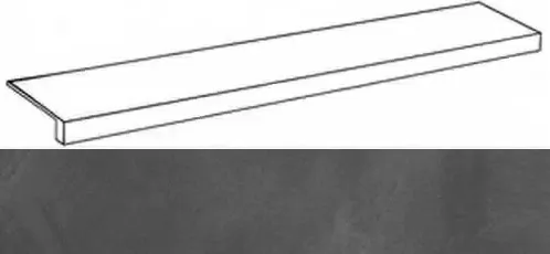 Ступени Континуум Петрол ступ. фронт 33x160