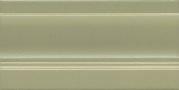 Керамогранит Плинтус Турати зеленый светлый 10x20