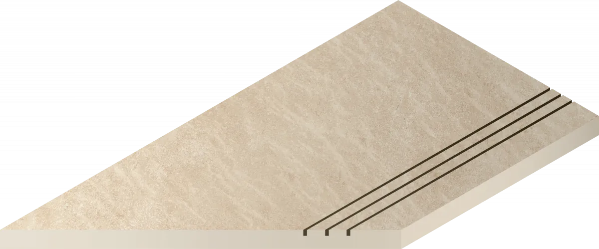 Бортик Италон Материя x2 Магнезио грип левый 620090001213 бежевый 30x120