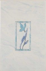 Керамическая плитка венера декор 1 голубой 20x30