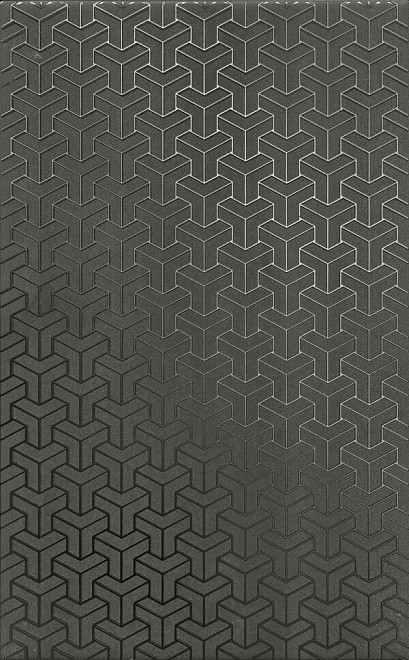 Керамогранит Декор Ломбардиа антрацит 25x40