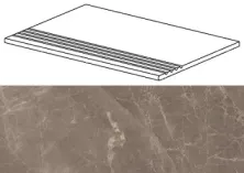 Ступени Марвел gris supreme gradino 30x60