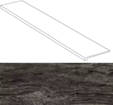 Ступени marvel absolute brown scalino lap. 150 33x150