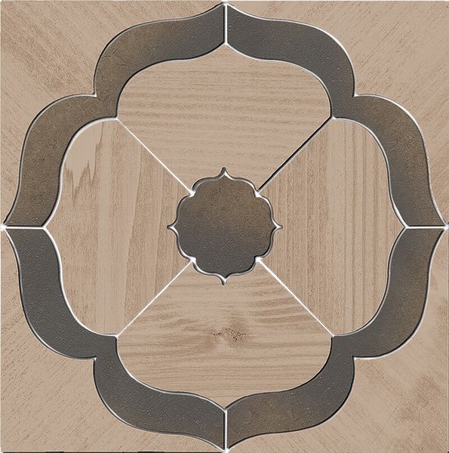 Керамогранит Декор Гранд Вуд наборный id86 19,6x19,6