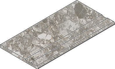 Керамогранит ПЕТРОЛ БОРТИК 30x60 С ВЫЕМКОЙ ЗАКРУГЛ 30x60