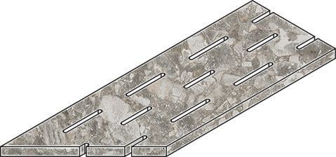 Керамогранит петрол решётка 20x60 лев 20x60