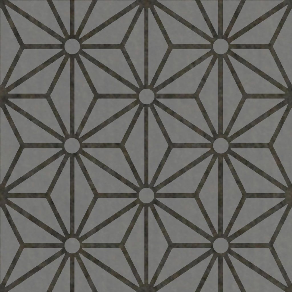 Керамогранит linen black t02 7x7