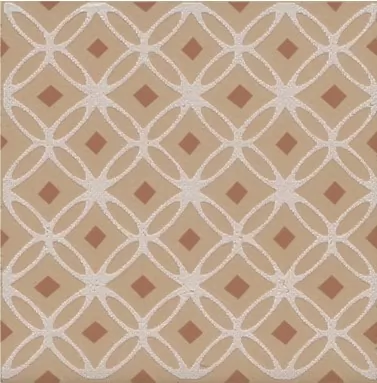 Керамическая плитка Декор kerama marazzi vt\c607\1337 Агуста 1 оранжевый матовый 9.8x9.8