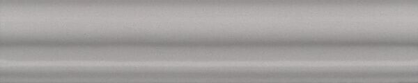 Керамогранит Бордюр Багет Тортона серый 3x15