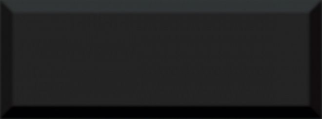 Керамическая плитка бельканто черный грань 15x40