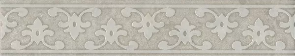 Керамическая плитка Бордюр kerama marazzi os\b295\8348 Ферони серый матовый 5.7x30