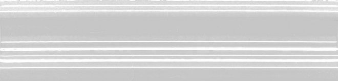 Керамическая плитка бордюр багет белый 5x20