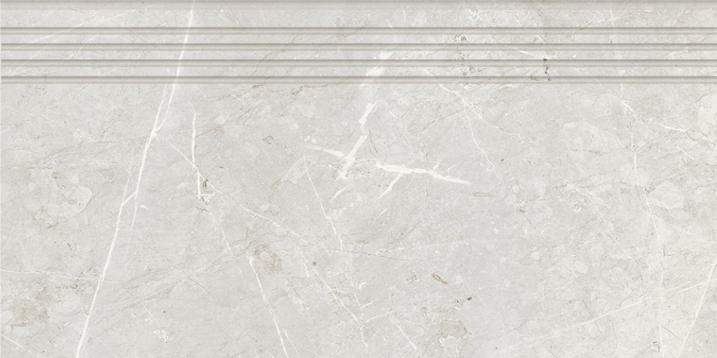 Ступени Керранова skala white белый 30x60